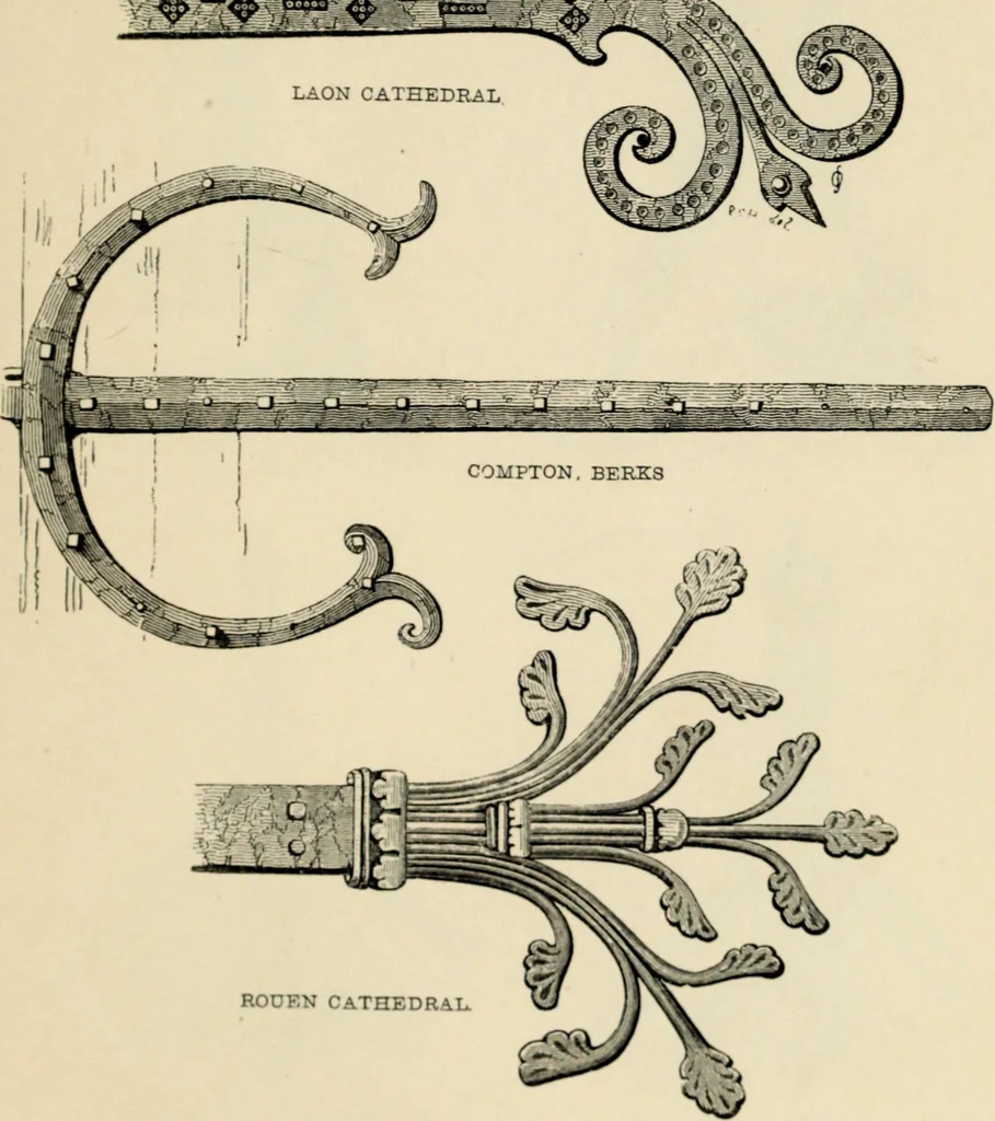 An illustration from A glossary of terms used in Grecian, Roman, Italian, and Gothic architecture, 1845, leaf 157