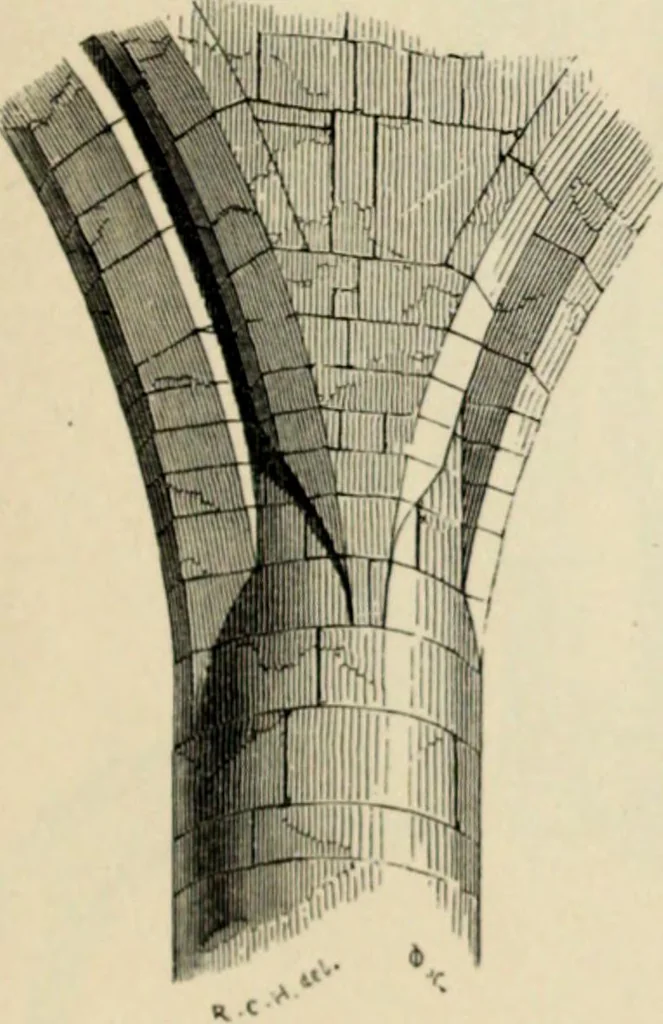 An illustration from A glossary of terms used in Grecian, Roman, Italian, and Gothic architecture, 1845, leaf 163