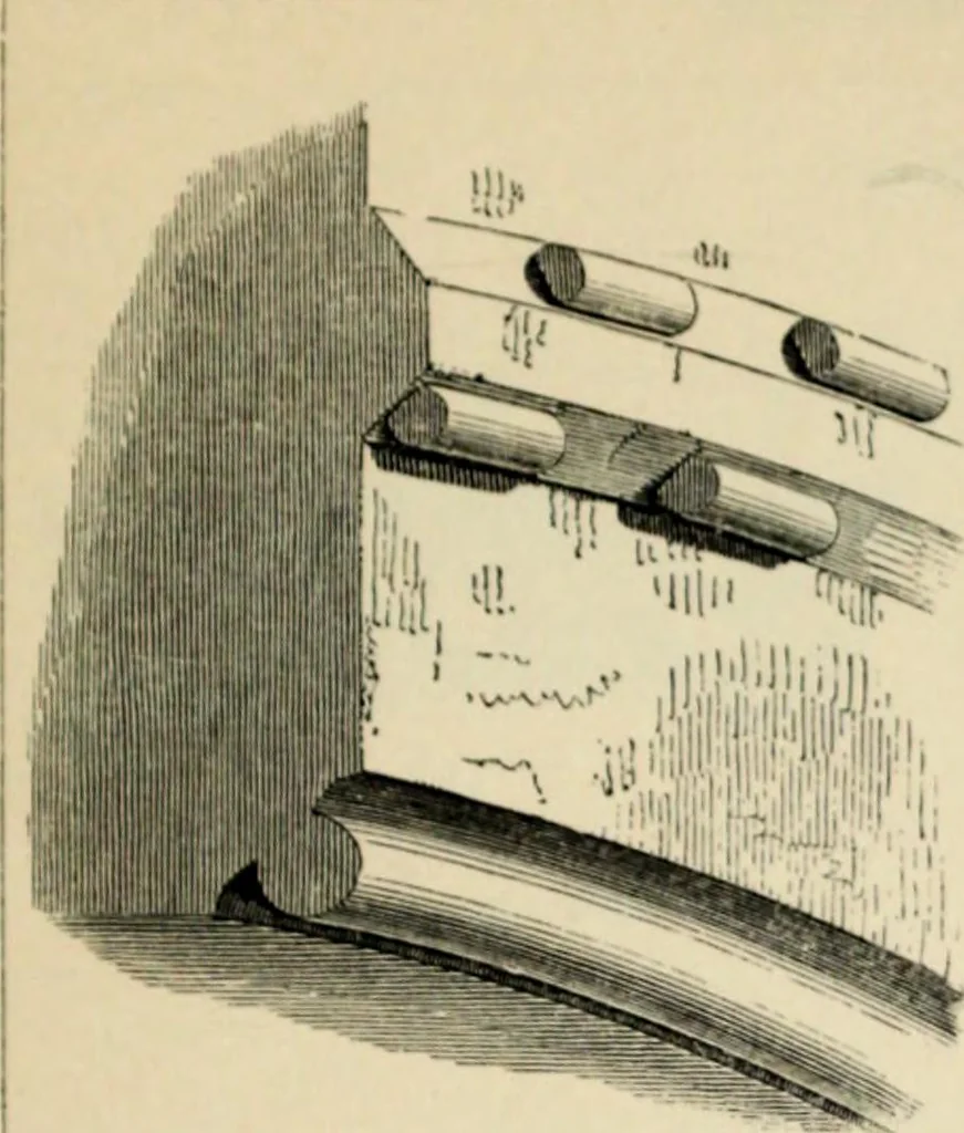 An illustration from A glossary of terms used in Grecian, Roman, Italian, and Gothic architecture, 1845, leaf 179