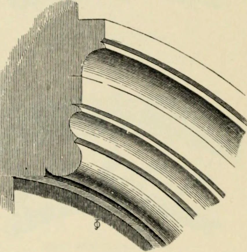 An illustration from A glossary of terms used in Grecian, Roman, Italian, and Gothic architecture, 1845, leaf 179