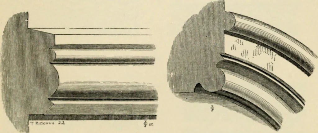 An illustration from A glossary of terms used in Grecian, Roman, Italian, and Gothic architecture, 1845, leaf 179