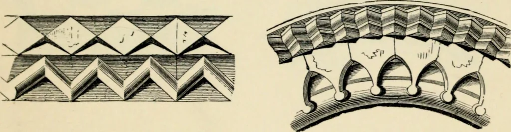 An illustration from A glossary of terms used in Grecian, Roman, Italian, and Gothic architecture, 1845, leaf 181