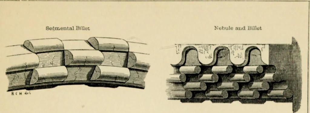 An illustration from A glossary of terms used in Grecian, Roman, Italian, and Gothic architecture, 1845, leaf 183