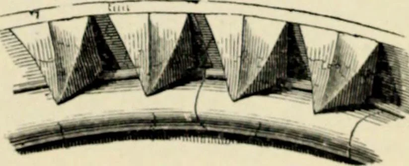 An illustration from A glossary of terms used in Grecian, Roman, Italian, and Gothic architecture, 1845, leaf 183