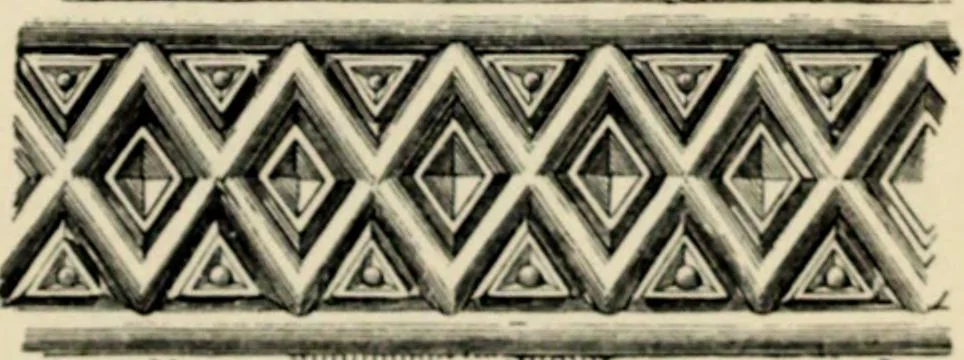 An illustration from A glossary of terms used in Grecian, Roman, Italian, and Gothic architecture, 1845, leaf 185