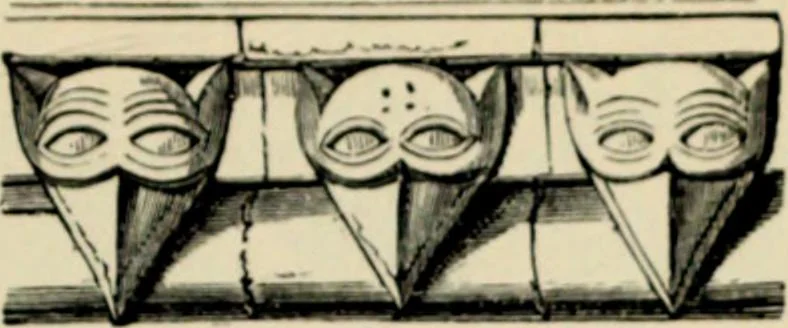 An illustration from A glossary of terms used in Grecian, Roman, Italian, and Gothic architecture, 1845, leaf 187