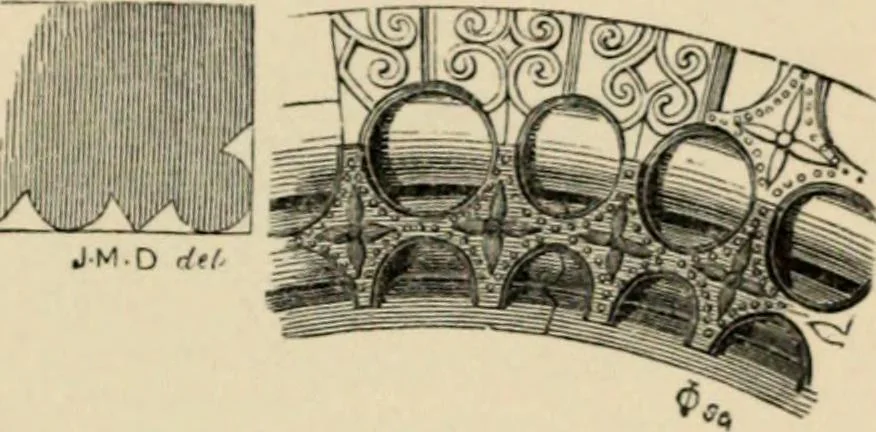 An illustration from A glossary of terms used in Grecian, Roman, Italian, and Gothic architecture, 1845, leaf 191