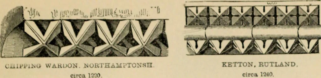 An illustration from A glossary of terms used in Grecian, Roman, Italian, and Gothic architecture, 1845, leaf 197
