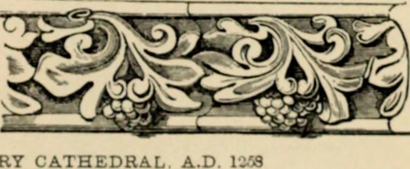 An illustration from A glossary of terms used in Grecian, Roman, Italian, and Gothic architecture, 1845, leaf 197