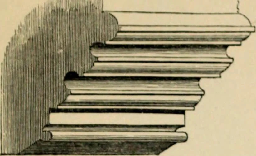 An illustration from A glossary of terms used in Grecian, Roman, Italian, and Gothic architecture, 1845, leaf 199