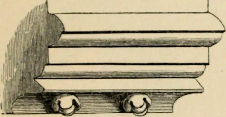 An illustration from A glossary of terms used in Grecian, Roman, Italian, and Gothic architecture, 1845, leaf 199