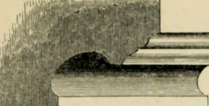 An illustration from A glossary of terms used in Grecian, Roman, Italian, and Gothic architecture, 1845, leaf 205