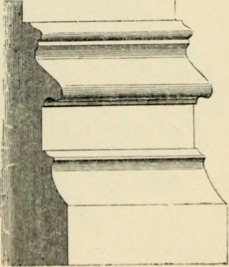 An illustration from A glossary of terms used in Grecian, Roman, Italian, and Gothic architecture, 1845, leaf 205