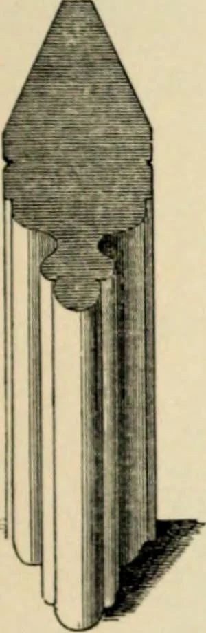 An illustration from A glossary of terms used in Grecian, Roman, Italian, and Gothic architecture, 1845, leaf 213