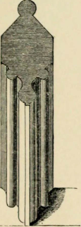 An illustration from A glossary of terms used in Grecian, Roman, Italian, and Gothic architecture, 1845, leaf 213