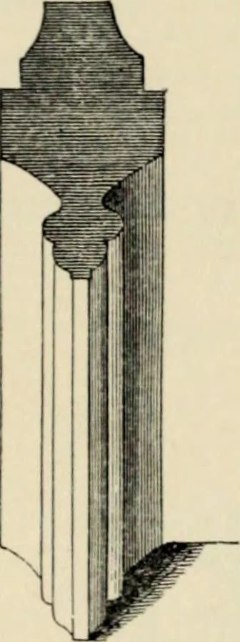An illustration from A glossary of terms used in Grecian, Roman, Italian, and Gothic architecture, 1845, leaf 213