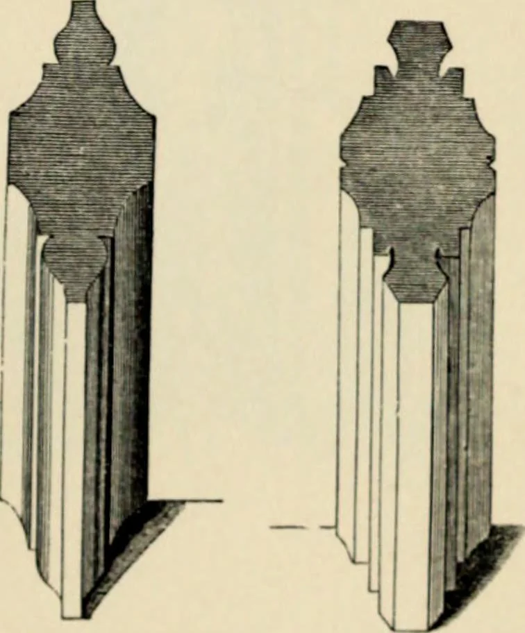 An illustration from A glossary of terms used in Grecian, Roman, Italian, and Gothic architecture, 1845, leaf 213
