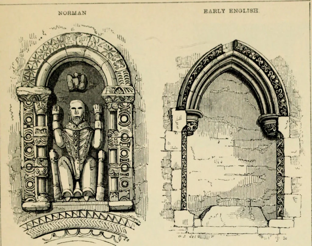 An illustration from A glossary of terms used in Grecian, Roman, Italian, and Gothic architecture, 1845, leaf 215