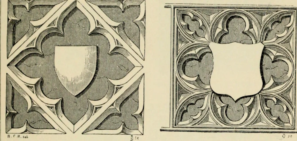 An illustration from A glossary of terms used in Grecian, Roman, Italian, and Gothic architecture, 1845, leaf 217
