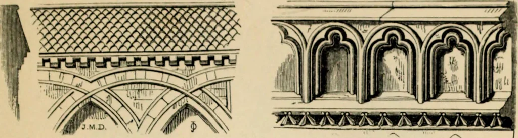 An illustration from A glossary of terms used in Grecian, Roman, Italian, and Gothic architecture, 1845, leaf 221