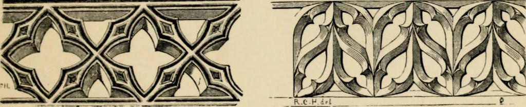 An illustration from A glossary of terms used in Grecian, Roman, Italian, and Gothic architecture, 1845, leaf 223