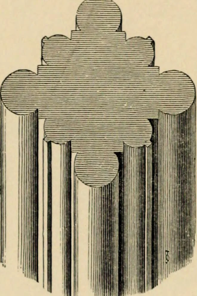 An illustration from A glossary of terms used in Grecian, Roman, Italian, and Gothic architecture, 1845, leaf 241