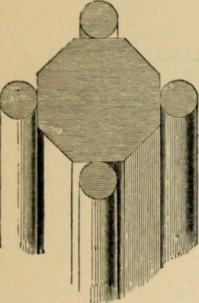 An illustration from A glossary of terms used in Grecian, Roman, Italian, and Gothic architecture, 1845, leaf 243