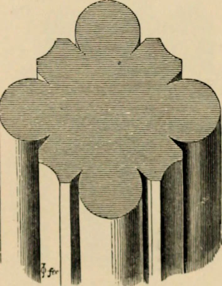 An illustration from A glossary of terms used in Grecian, Roman, Italian, and Gothic architecture, 1845, leaf 243