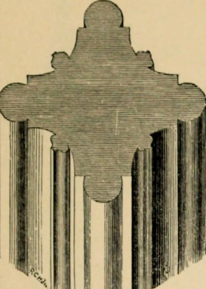 An illustration from A glossary of terms used in Grecian, Roman, Italian, and Gothic architecture, 1845, leaf 245