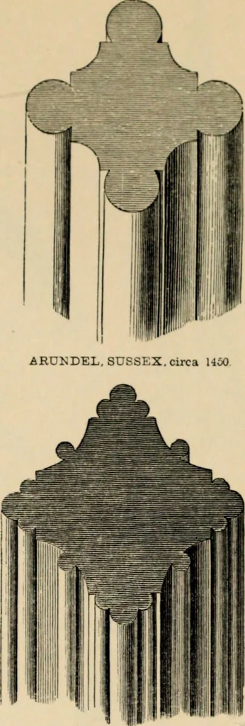 An illustration from A glossary of terms used in Grecian, Roman, Italian, and Gothic architecture, 1845, leaf 245
