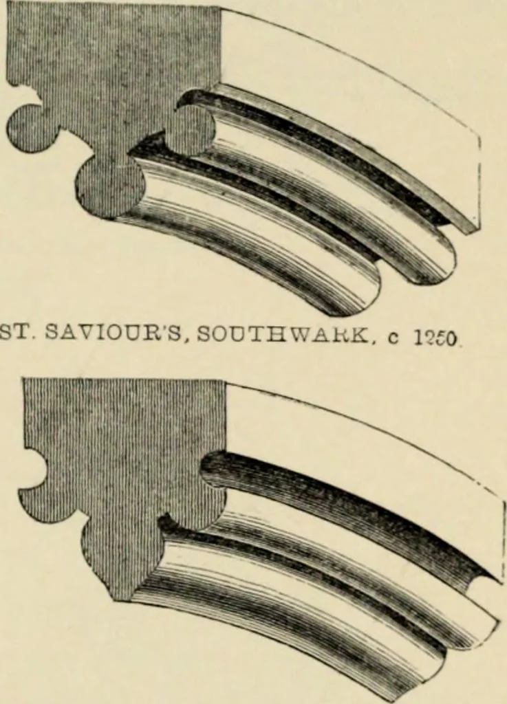 An illustration from A glossary of terms used in Grecian, Roman, Italian, and Gothic architecture, 1845, leaf 269