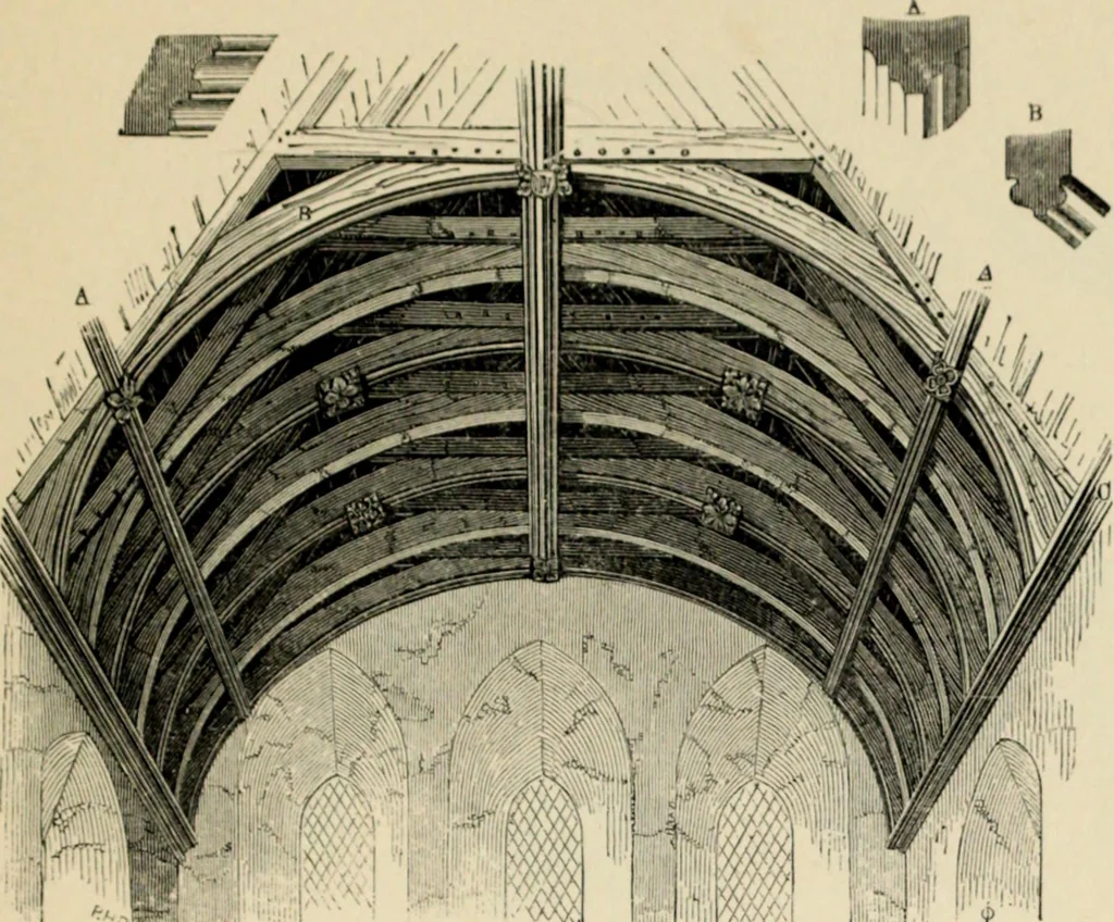An illustration from A glossary of terms used in Grecian, Roman, Italian, and Gothic architecture, 1845, leaf 275