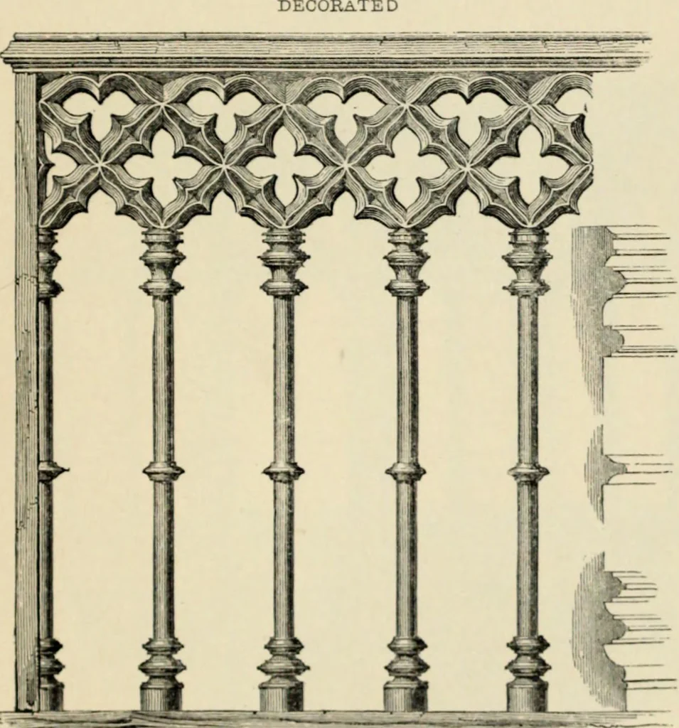 An illustration from A glossary of terms used in Grecian, Roman, Italian, and Gothic architecture, 1845, leaf 283