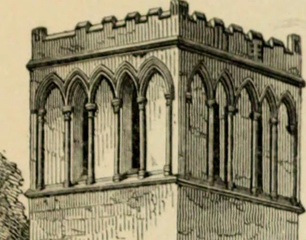 An illustration from A glossary of terms used in Grecian, Roman, Italian, and Gothic architecture, 1845, leaf 307