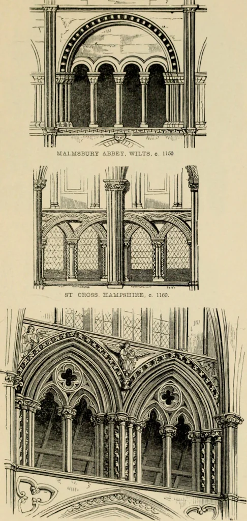 An illustration from A glossary of terms used in Grecian, Roman, Italian, and Gothic architecture, 1845, leaf 309