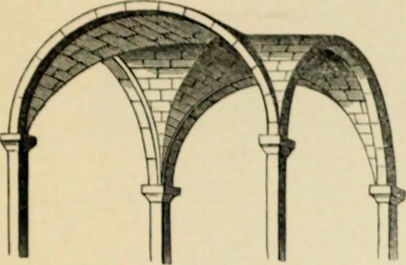 An illustration from A glossary of terms used in Grecian, Roman, Italian, and Gothic architecture, 1845, leaf 313