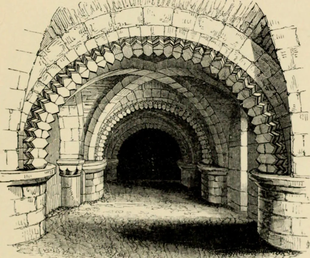 An illustration from A glossary of terms used in Grecian, Roman, Italian, and Gothic architecture, 1845, leaf 317