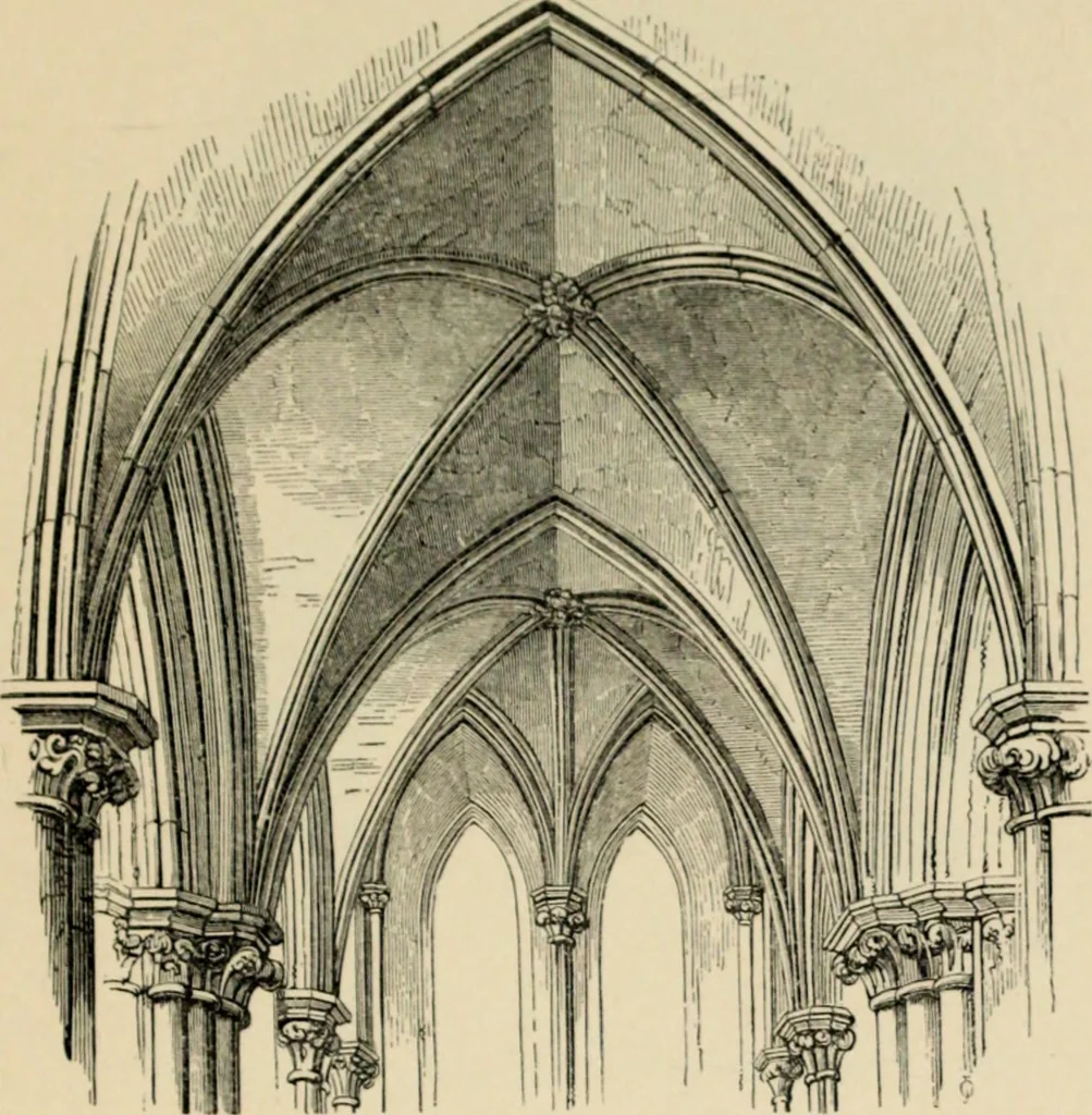 An illustration from A glossary of terms used in Grecian, Roman, Italian, and Gothic architecture, 1845, leaf 319