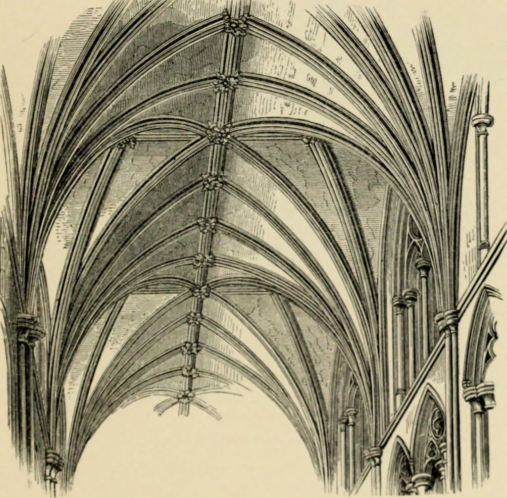 An illustration from A glossary of terms used in Grecian, Roman, Italian, and Gothic architecture, 1845, leaf 319