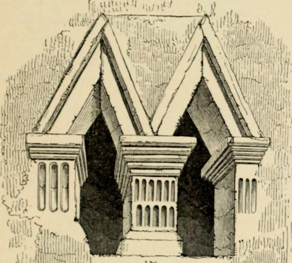 An illustration from A glossary of terms used in Grecian, Roman, Italian, and Gothic architecture, 1845, leaf 323