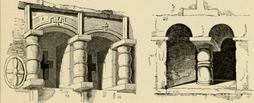 An illustration from A glossary of terms used in Grecian, Roman, Italian, and Gothic architecture, 1845, leaf 323