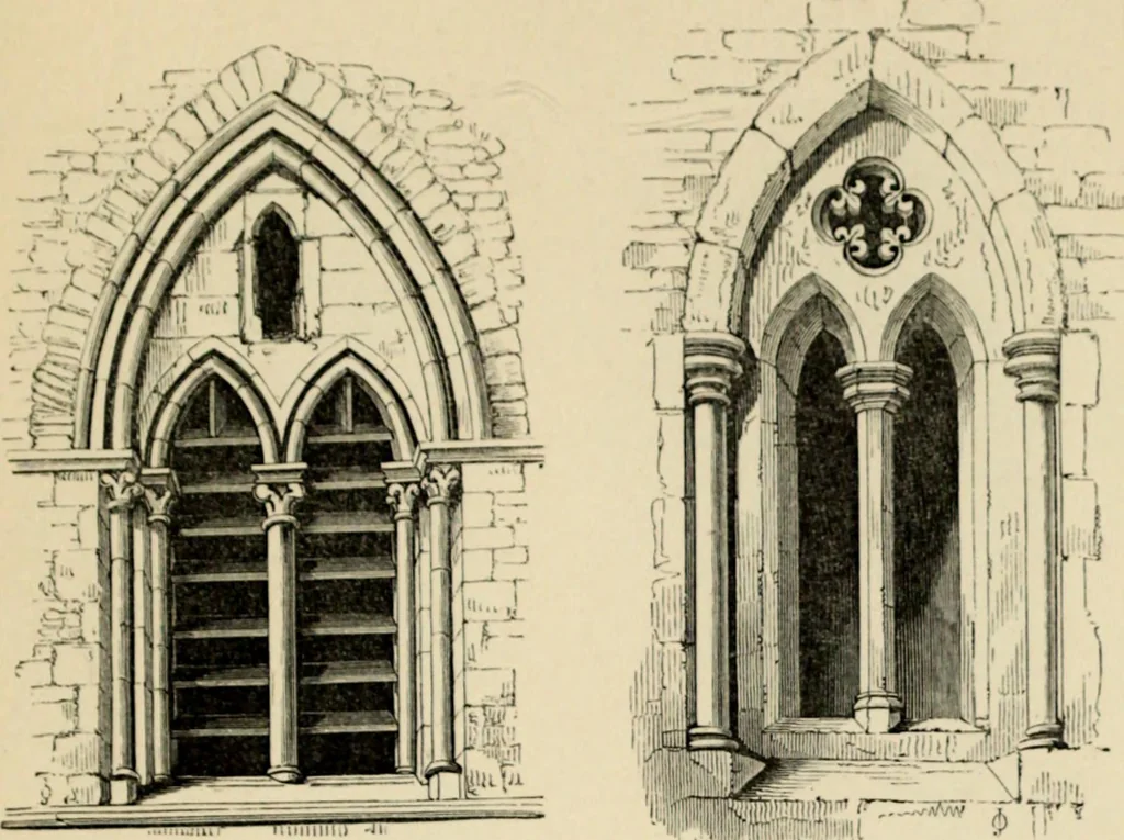 An illustration from A glossary of terms used in Grecian, Roman, Italian, and Gothic architecture, 1845, leaf 333