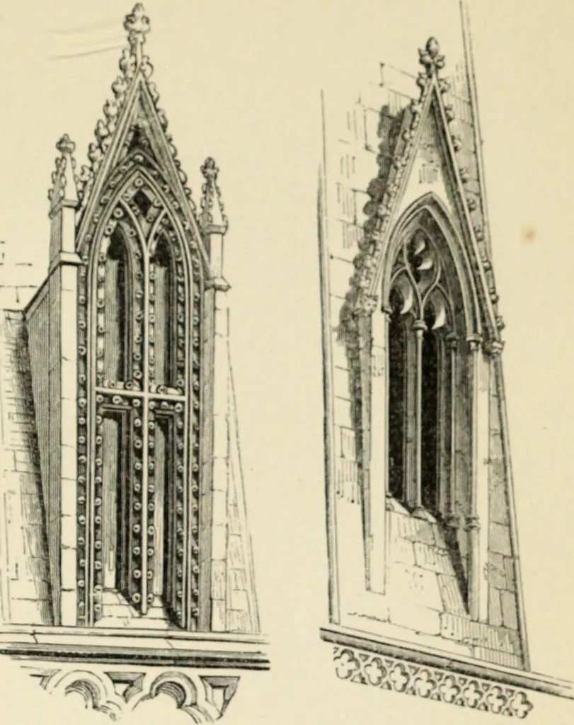 An illustration from A glossary of terms used in Grecian, Roman, Italian, and Gothic architecture, 1845, leaf 357