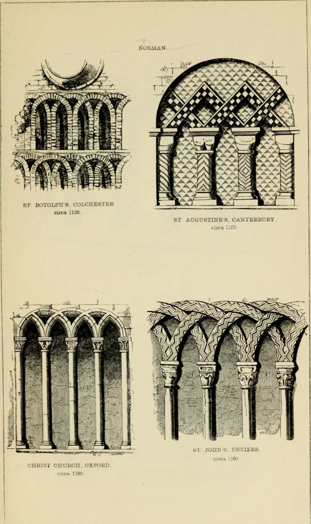 An illustration from A glossary of terms used in Grecian, Roman, Italian, and Gothic architecture, 1845, leaf 39