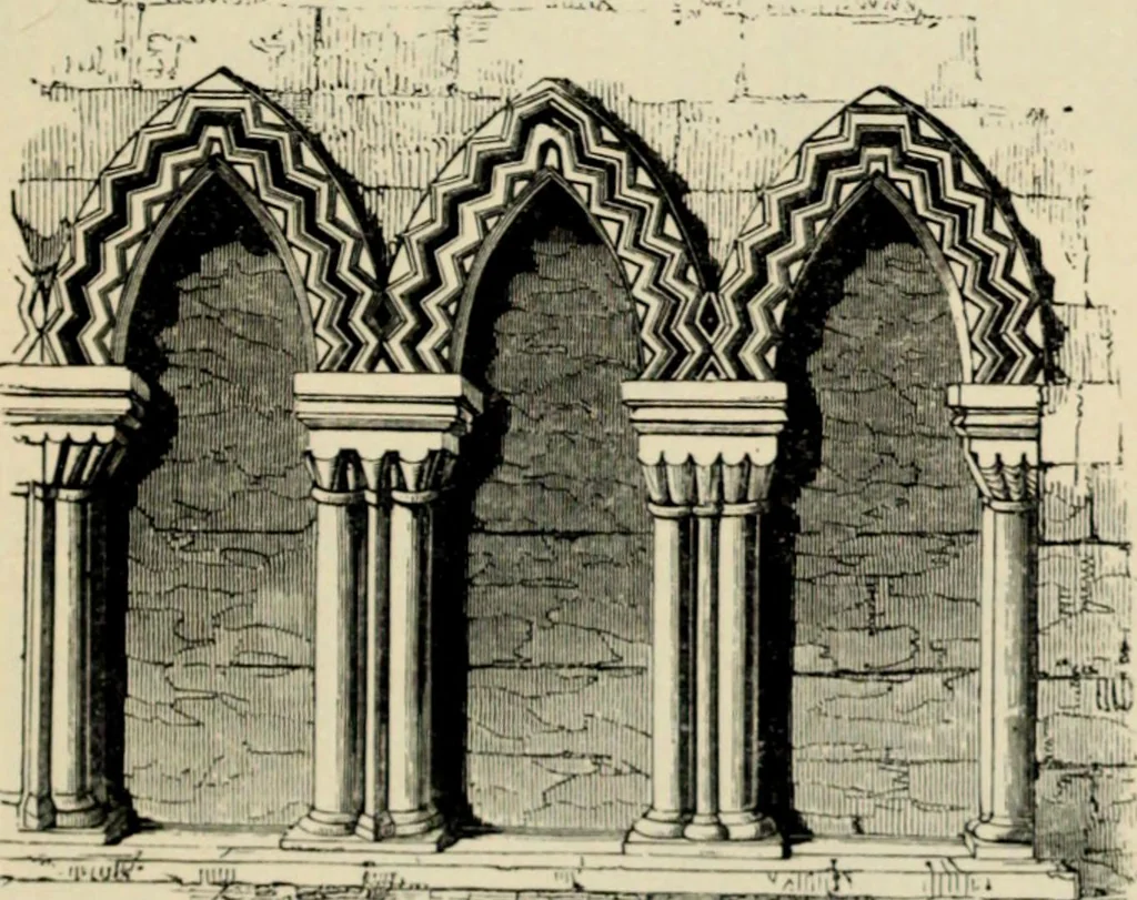 An illustration from A glossary of terms used in Grecian, Roman, Italian, and Gothic architecture, 1845, leaf 41