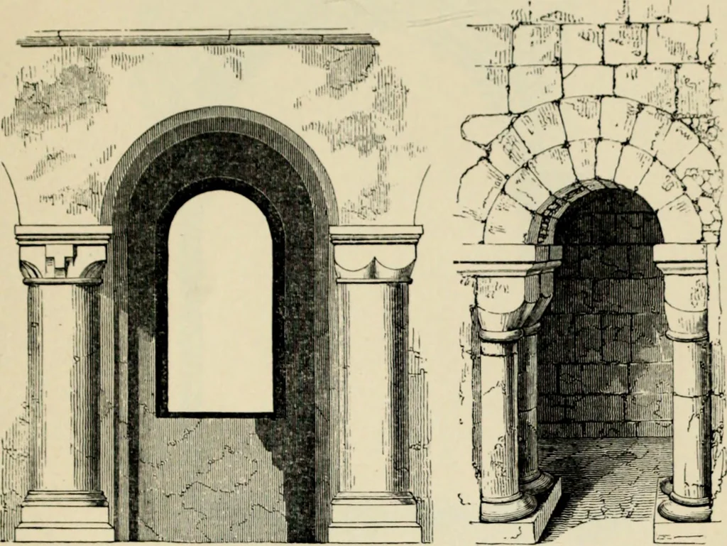An illustration from A glossary of terms used in Grecian, Roman, Italian, and Gothic architecture, 1845, leaf 49