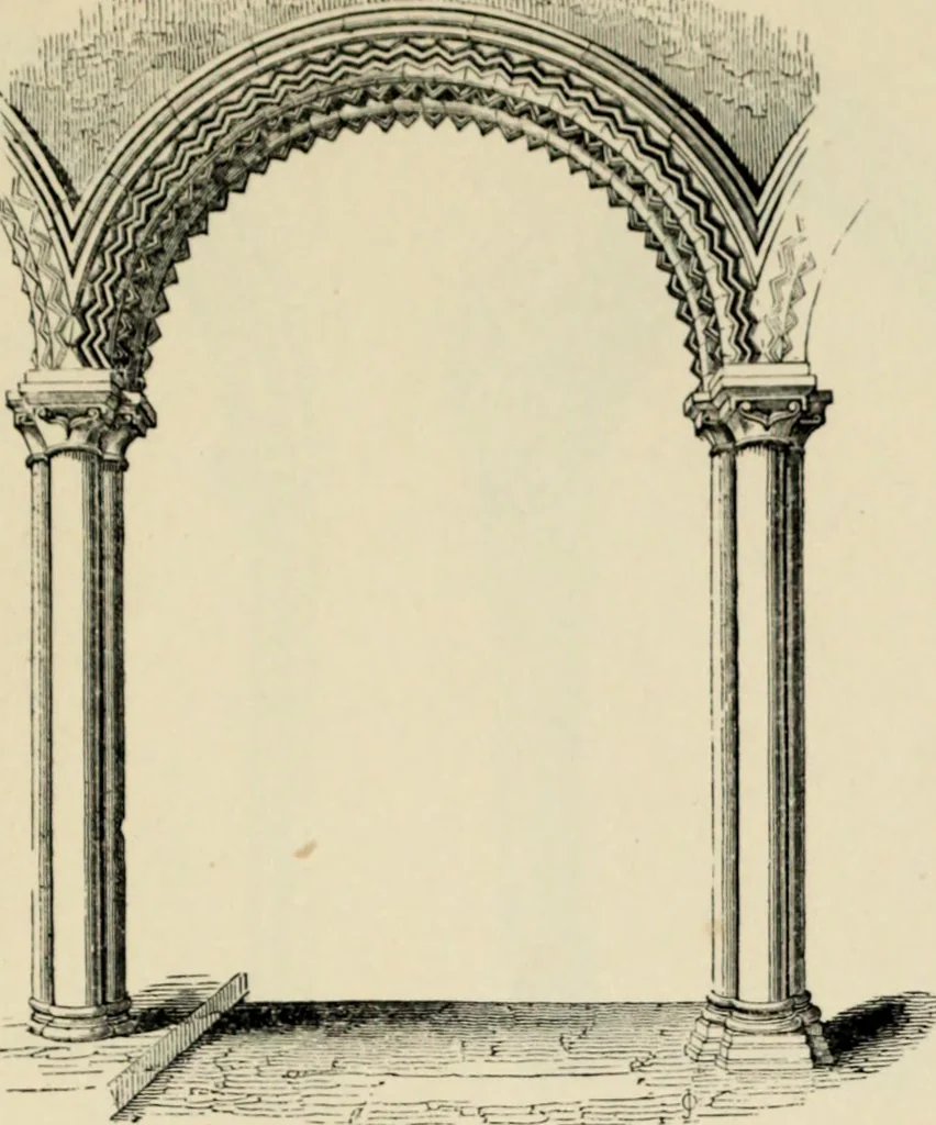 An illustration from A glossary of terms used in Grecian, Roman, Italian, and Gothic architecture, 1845, leaf 51