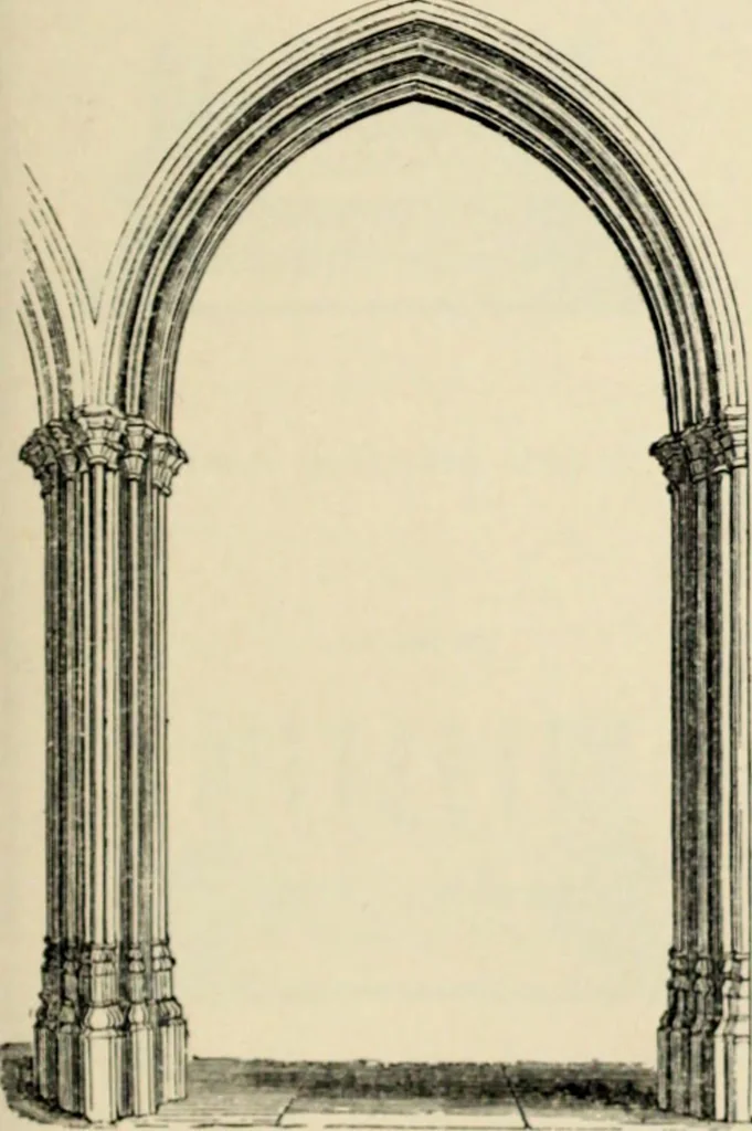 An illustration from A glossary of terms used in Grecian, Roman, Italian, and Gothic architecture, 1845, leaf 53