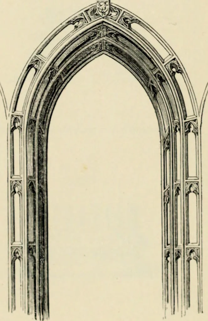 An illustration from A glossary of terms used in Grecian, Roman, Italian, and Gothic architecture, 1845, leaf 53