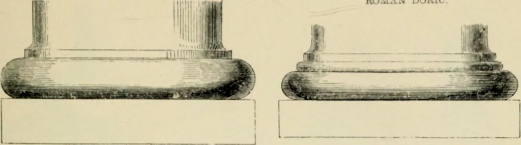 An illustration from A glossary of terms used in Grecian, Roman, Italian, and Gothic architecture, 1845, leaf 55
